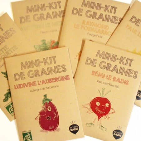 Mini-Kit graines de poireau bio – Marceau le poireau