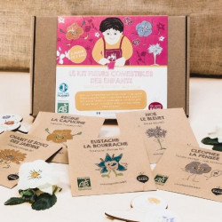 PYEF CRAFTS Kit Jardinage Enfant Plante à Faire Pousser Potager Enfant -  Kit Prêt à Pousser Mini