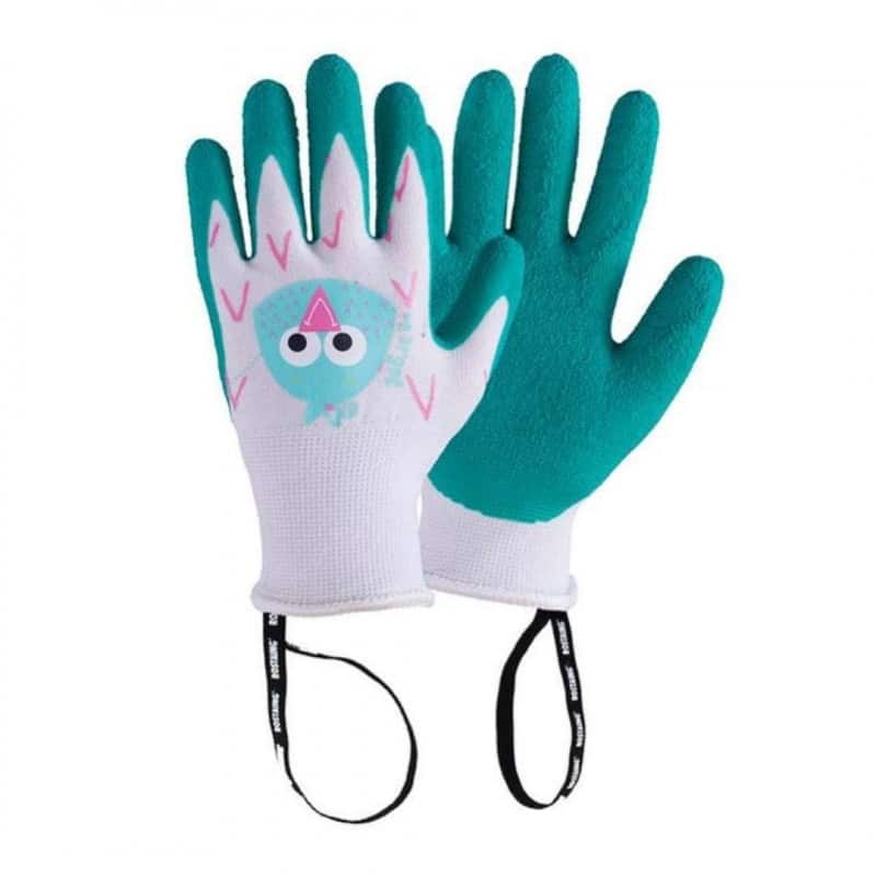2 paires de gants de jardinage pour enfants Gants de jardin en nitrile Gants  de travail pour enfants Résistant à l'huile Gants d'art antidérapants  Adulte Mâle