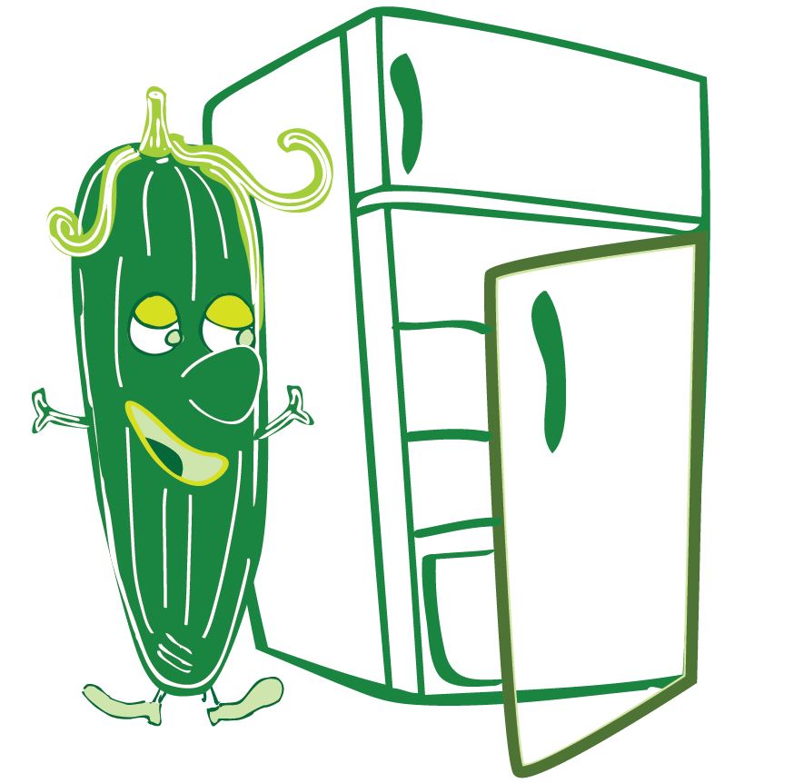 conservation du concombre au frigo