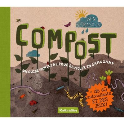 livre sur le compost pour les enfants Rustica