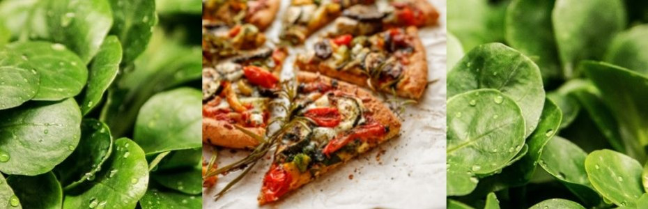 Pizza maison aux légumes d'été