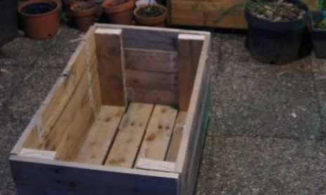 Fabriquer une jardinière en palettes 