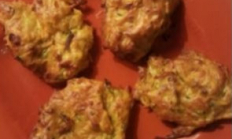 Cookies de légumes au sésame