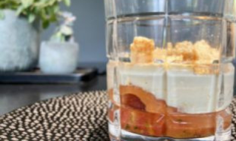 Le tiramisu aux tomates et feta