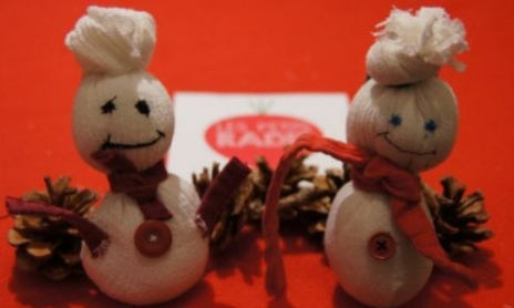 Un Bonhomme de Neige de Noël 